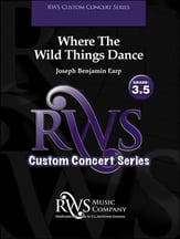 Where the Wild Things Dance Concert Band sheet music cover